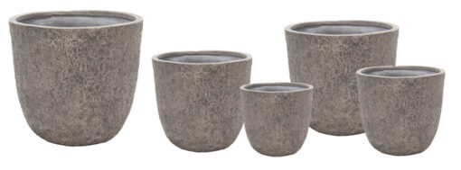 Colorado Egg Pot Grey