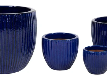 Portly Egg Rib Falling Blue