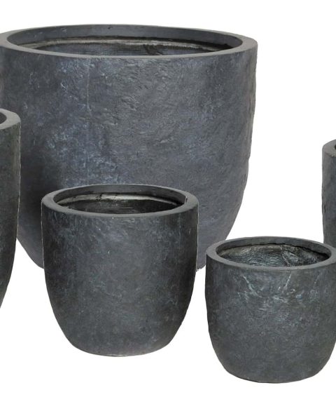 Arizona Egg Pot Graphite
