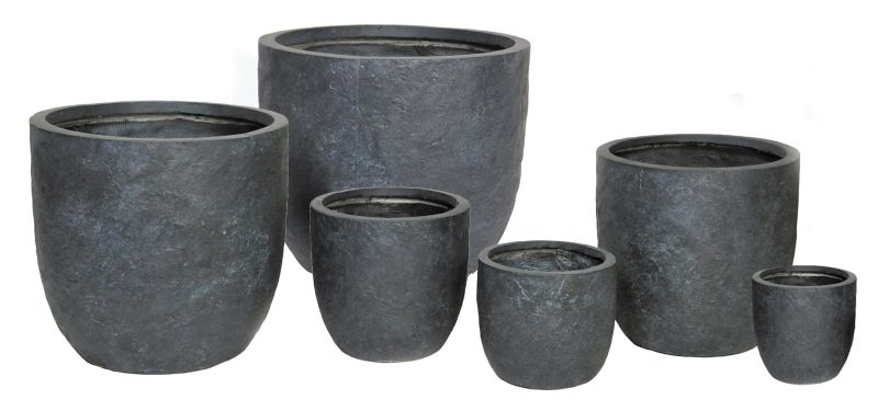 Arizona Egg Pot Graphite