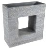 Utah Partition Window Washed Grey
