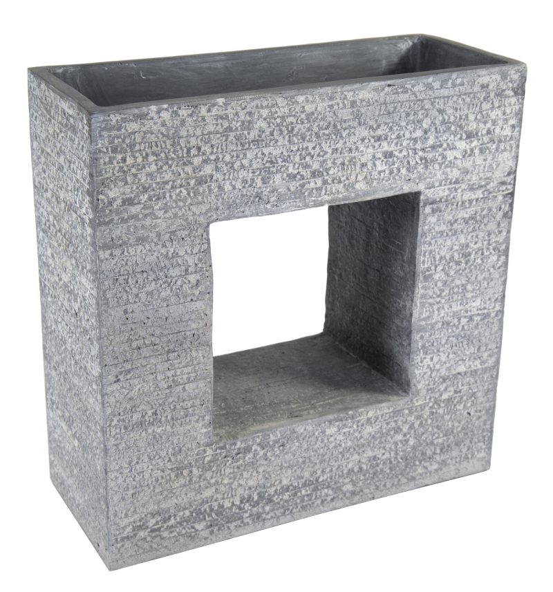 Utah Partition Window Washed Grey