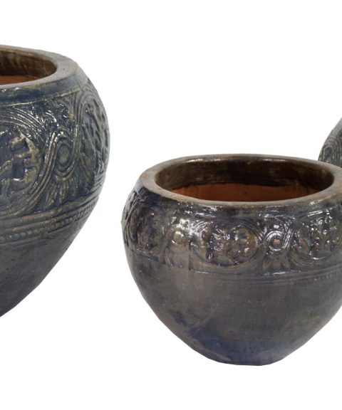 Glazed Off Bowl Blue