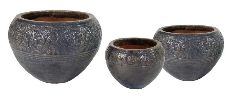 Glazed Off Bowl Blue
