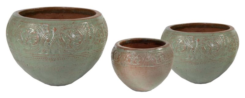 Glazed Off Bowl Green