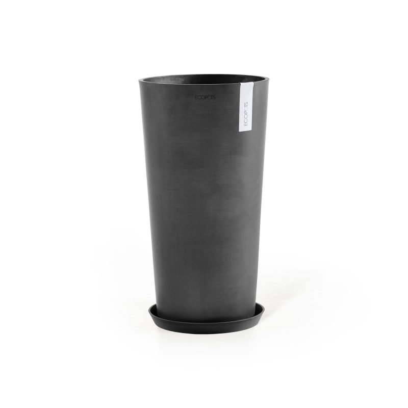 Ecopots Amsterdam Donkergrijs hoog - Afbeelding 2