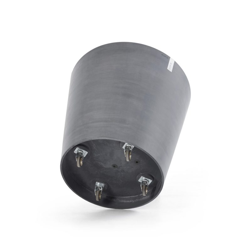 Ecopots Amsterdam Wheels Donkergrijs - Afbeelding 2