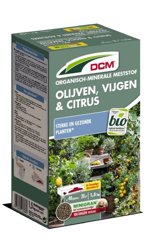 Meststof | Olijven, Vijgen en Citrus 1,5 kg