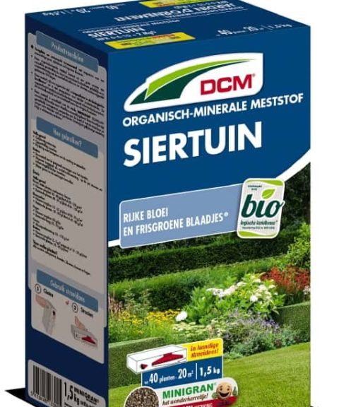 Meststof siertuin