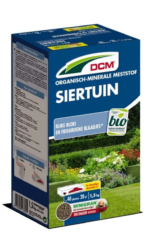 Meststof siertuin