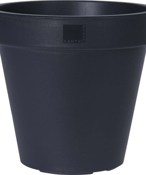 Bloempot E&K Kunststof antraciet