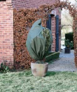 Winterafdekhoes met rits 70g/m2 groen