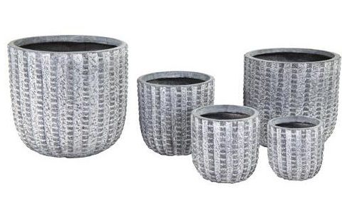 Arkansas Egg Pot Washed Grey