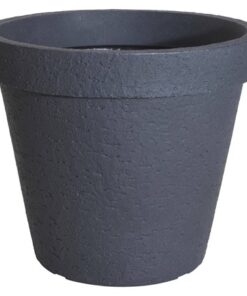Bloempot Kunststof rond steen design