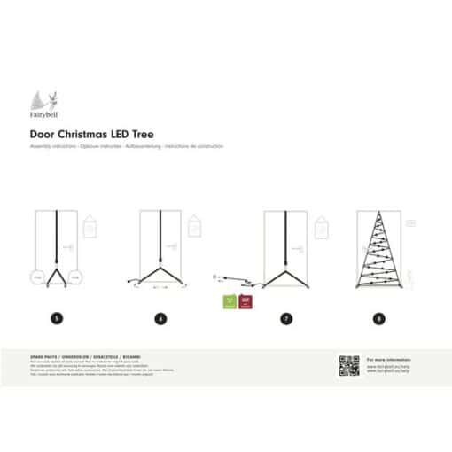 Fairybell deur 210CM-120LED - Afbeelding 4