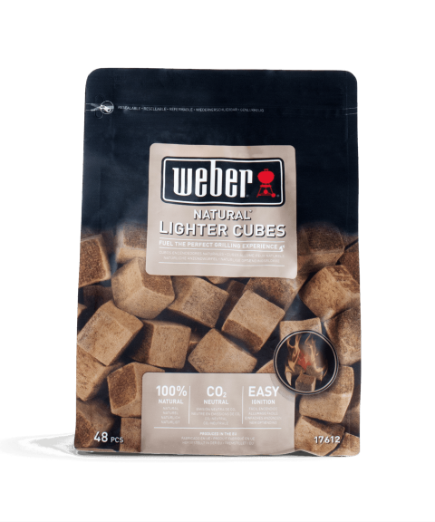 Weber aanmaakblokjes - Bruin, Ecologisch