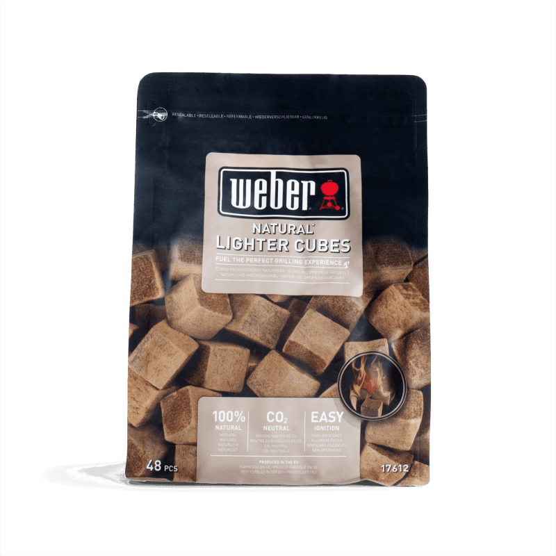 Weber aanmaakblokjes - Bruin, Ecologisch