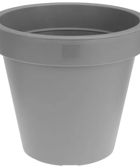 Bloempot E&K Kunststof Lichtgrijs