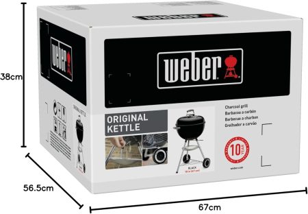 Weber Original Kettle E-4710-houtskoolbarbecue Ø 47 cm - Houtskool Barbecue - Afbeelding 8