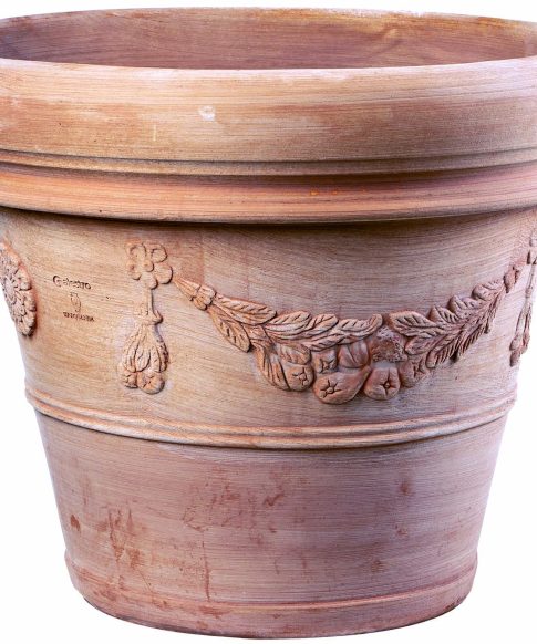 Vaso Doppio Bordo Festonato  Ø 40 cm