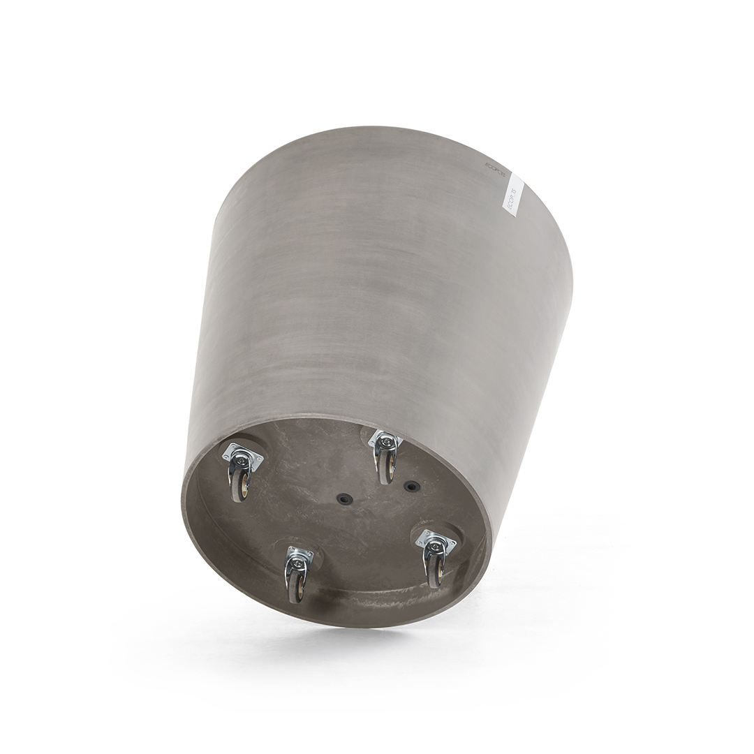 Ecopots Amsterdam Wheels Taupe - Afbeelding 4