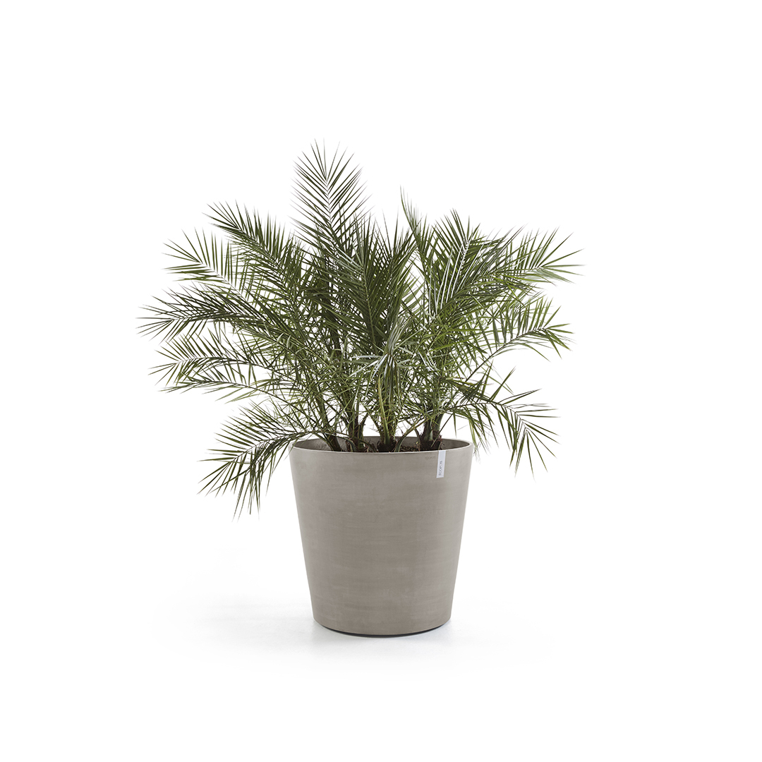 Ecopots Amsterdam Wheels Taupe